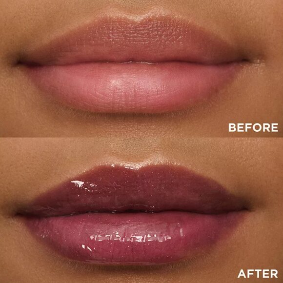 Clarins Lip Comfort Oil 25 Black (Plum) 0.24oz - Picture 4 of 11